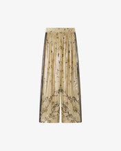 Carica l'immagine nel visualizzatore di Gallery, PANTALONI JULIETTE IN SETA LUREX STAMPATA
