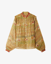 Carica l'immagine nel visualizzatore di Gallery, CAMICIA KUMIN IN VISCOSA E CHIFFON LUREX
