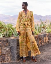 Carica l'immagine nel visualizzatore di Gallery, CAMICIA KUMIN IN VISCOSA E CHIFFON LUREX
