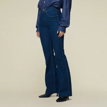 Carica l&#39;immagine nel visualizzatore di Gallery, JEANS RILEY SP RINSE GREENSTONE - HIGH RISE FLARE
