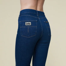 Carica l&#39;immagine nel visualizzatore di Gallery, JEANS RILEY SP RINSE GREENSTONE - HIGH RISE FLARE
