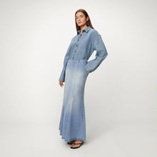 Carica l'immagine nel visualizzatore di Gallery, GONNA LUNGA ROHAN IN DENIM
