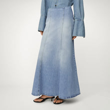 Carica l'immagine nel visualizzatore di Gallery, GONNA LUNGA ROHAN IN DENIM
