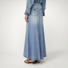 Carica l'immagine nel visualizzatore di Gallery, GONNA LUNGA ROHAN IN DENIM
