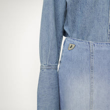 Carica l'immagine nel visualizzatore di Gallery, GONNA LUNGA ROHAN IN DENIM
