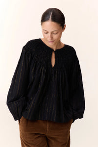 CAMICIA CHOUMI CON RIGHINE LUREX