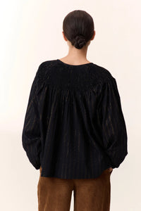 CAMICIA CHOUMI CON RIGHINE LUREX