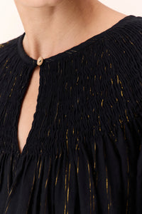 CAMICIA CHOUMI CON RIGHINE LUREX