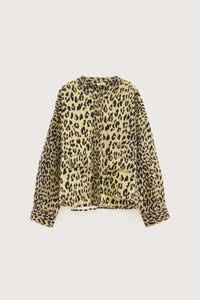 GIACCA CORTA OVERSIZE WILLY STAMPATA ANIMALIER