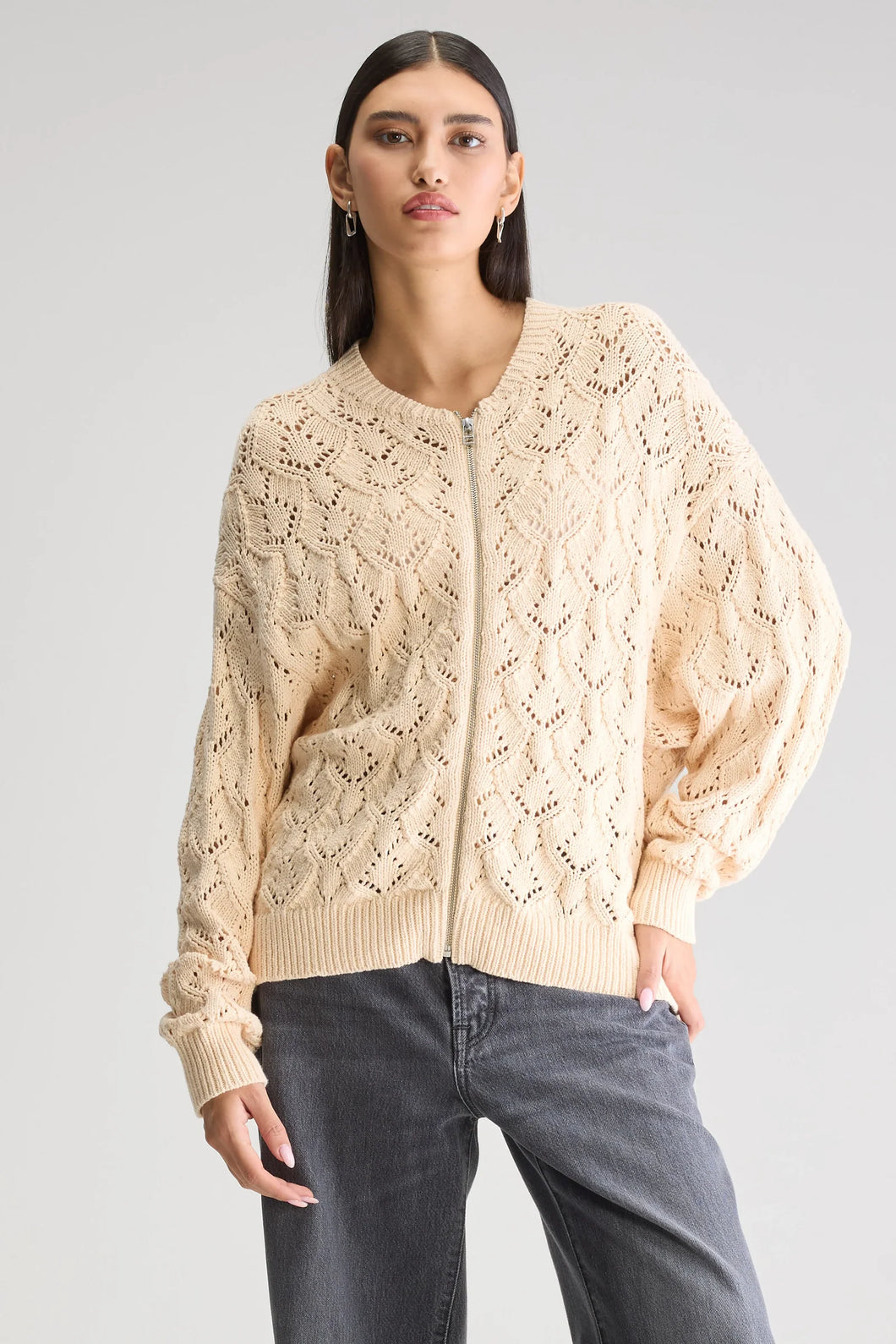 CARDIGAN ALLADY IN FILATO DI COTONE