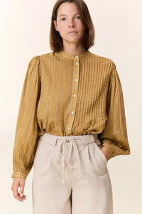 CAMICIA CHARLIE A RIGHINE LUREX