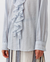 Carica l'immagine nel visualizzatore di Gallery, CAMICIA CIANTA CON JABOT
