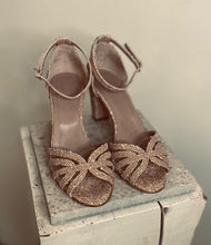 Carica l&#39;immagine nel visualizzatore di Gallery, SANDALO ANNIEL RAINBOW NEW IN GLITTER EFFETTO MOSAICO NUDE
