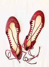 Carica l'immagine nel visualizzatore di Gallery, SANDALO NINA IN RAFFIA CROCHET
