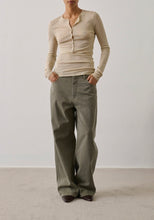 Carica l'immagine nel visualizzatore di Gallery, PANTALONI HUNTER IN TELA DI COTONE BIOLOGICO
