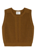 Carica l'immagine nel visualizzatore di Gallery, GILET IN MAGLIA DI COTONE MAEVA
