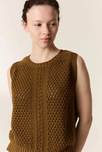 Carica l'immagine nel visualizzatore di Gallery, GILET IN MAGLIA DI COTONE MAEVA
