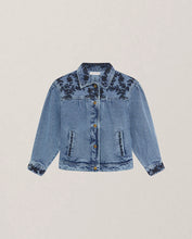 Carica l&#39;immagine nel visualizzatore di Gallery, GIACCA WESLEY IN DENIM DI COTONE RICAMATO
