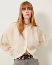 Carica l&#39;immagine nel visualizzatore di Gallery, CAMICIA AUGUSTE IN VOILE DI COTONE A RIGHE
