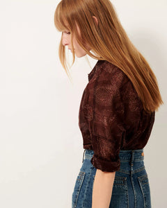 CAMICIA HANANO IN VOILE DI COTONE STAMPATO