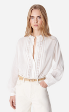 Carica l&#39;immagine nel visualizzatore di Gallery, CAMICIA COCO CON INTARSI IN PIZZO
