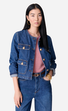 Carica l&#39;immagine nel visualizzatore di Gallery, GIACCA CORTA DEANA IN DENIM
