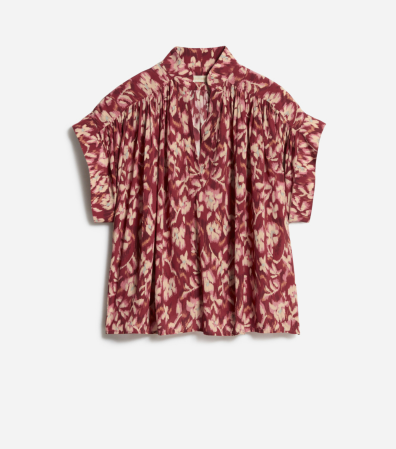 BLUSA CORY IN VISCOSA STAMPATA