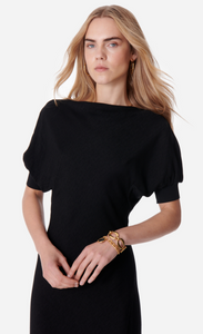 ABITO MIDI ELINA IN CREPE DI VISCOSA