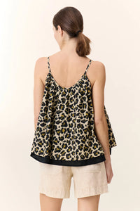 TOP CAMIE IN COTONE BIOLOGICO STAMPATO