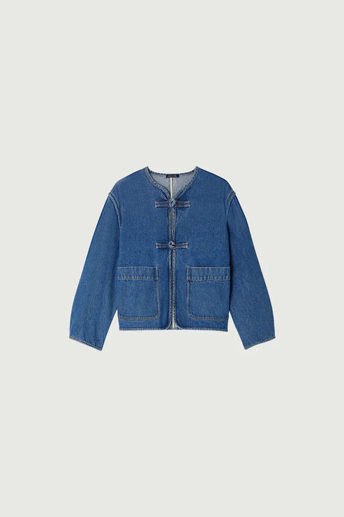 GIACCA CORTA AGATHA IN DENIM