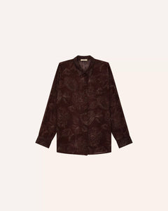CAMICIA HANANO IN VOILE DI COTONE STAMPATO