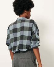 Carica l&#39;immagine nel visualizzatore di Gallery, CAMICIA DELIWOOL IN TESSUTO TARTAN
