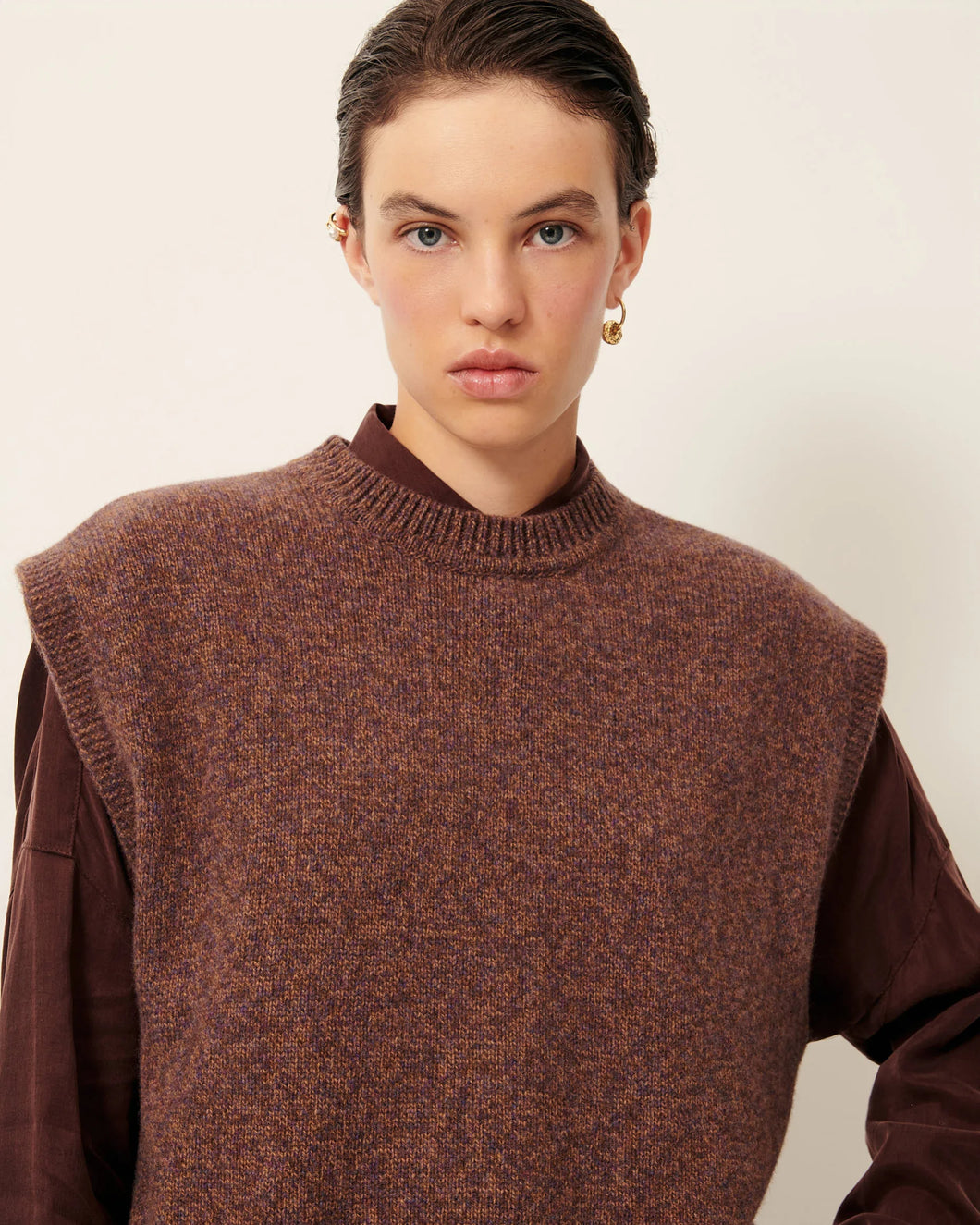 MAGLIA SMANICATA FABININO