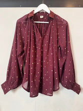 Carica l&#39;immagine nel visualizzatore di Gallery, CAMICIA BOHEMIEN IN VOILE DI COTONE STAMPATO
