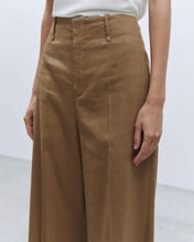 Carica l&#39;immagine nel visualizzatore di Gallery, PANTALONE WIDE LEG LINO STRETCH
