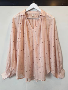 CAMICIA BOHEMIEN IN VOILE DI COTONE STAMPATO