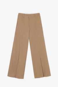 PANTALONE WIDE LEG LINO STRETCH