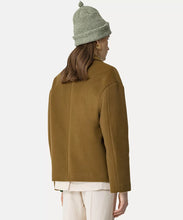 Carica l&#39;immagine nel visualizzatore di Gallery, PEACOAT IN PANNO VELOUR DI MISTO CASHMERE
