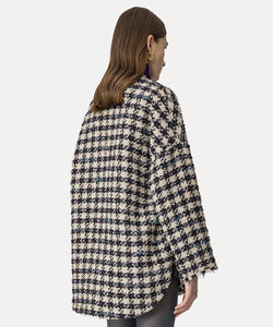 BLOUSON OVERSIZE IN TWEED