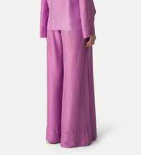 Carica l'immagine nel visualizzatore di Gallery, PANTALONE ELEGANTE LEGGERO  IN SETA HABOTAI

