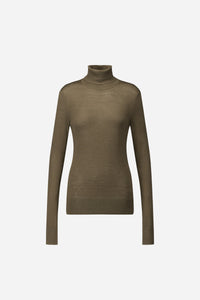 MAGLIA A COLLO ALTO WATER IN FINE LANA MERINOS