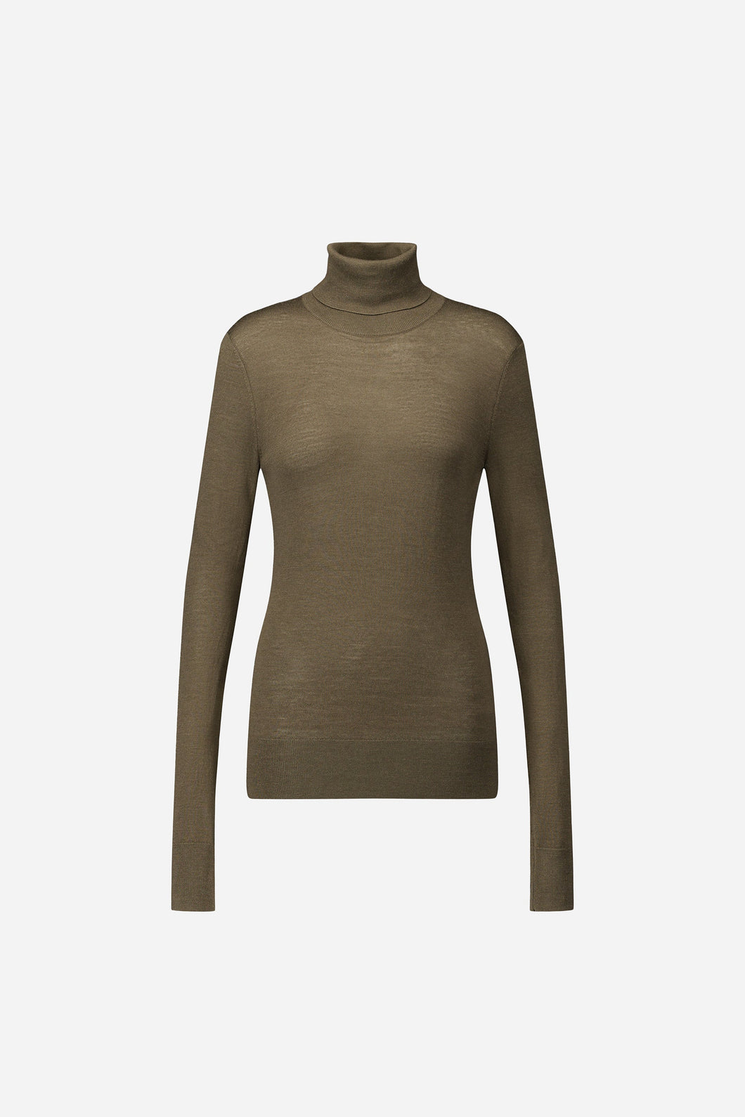 MAGLIA A COLLO ALTO WATER IN FINE LANA MERINOS