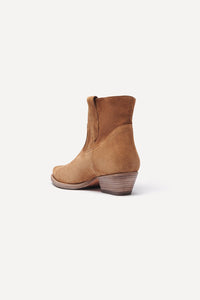 STIVALE LOW BOOTS CRAY IN CROSTA SCAMOSCIATO