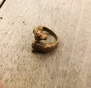 ANELLO GHEPARDO DOPPIO